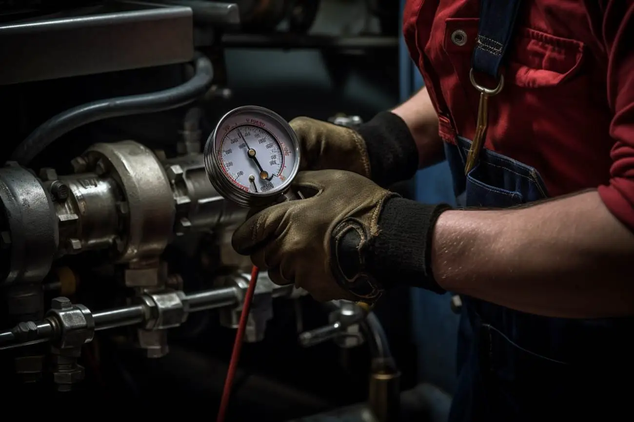 Montare regulator gaz centrala